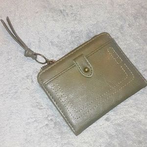 Olive green wallet